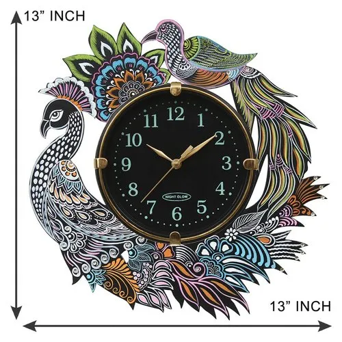 Peacock Wall Clock